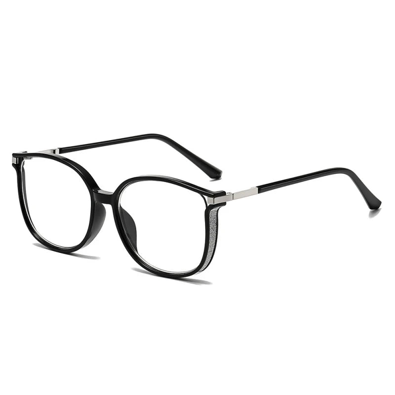 Fashionable Alloy Reading Glasses – Anti Blue Light Presbyopia Glasses for Men & Women | Square Large Frame Eyewear