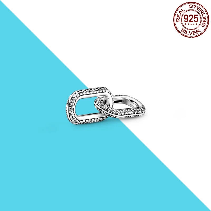 925 Silver 👁️ Eye Medallion Pendant | Pandora Fit DIY Connector Charm