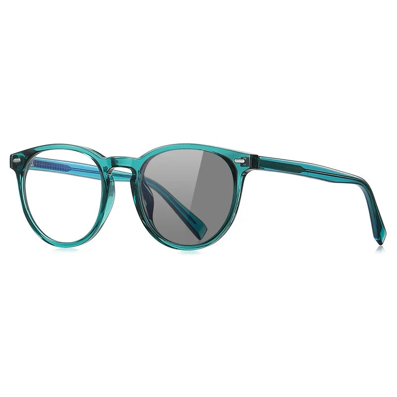 GENEVIEVE Round Women’s Glasses 👓 Anti-Blue Light Photochromic 2117
