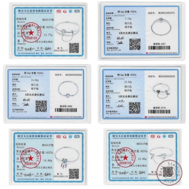 925 Sterling Silver Rainbow Leather Braided Bracelet | Eternal Love Stars & Moon Charm – DIY Women’s Beaded Jewelry Gift