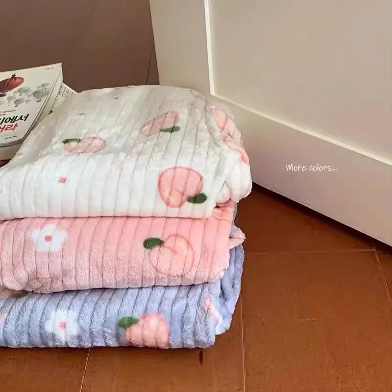 Adorable Sweet Coral Fleece Thiened Autumn Winter Loungewear Set – Women’s Casual Home Clothes | Long Pants Comfortable Leisurewear