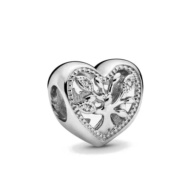 Hot New S925 Sterling Silver Butterfly Clover Shoes Charm Bead | Original Bracelet DIY Dangle Jewelry Gift for Women