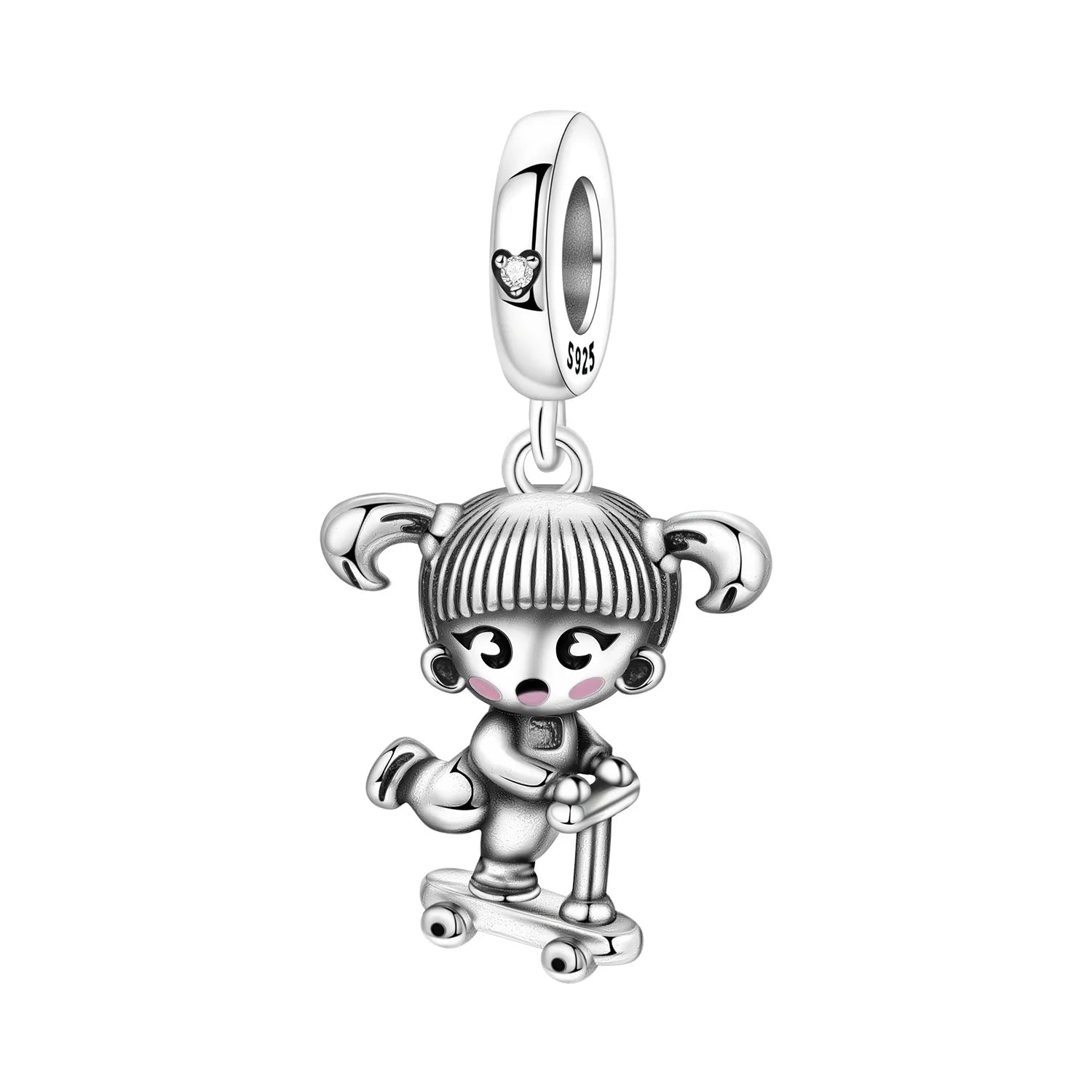 Orstarry 925 Sterling Silver Cartoon Nurse Charm Bead | Cute DIY Bracelet Jewelry Gift for Women