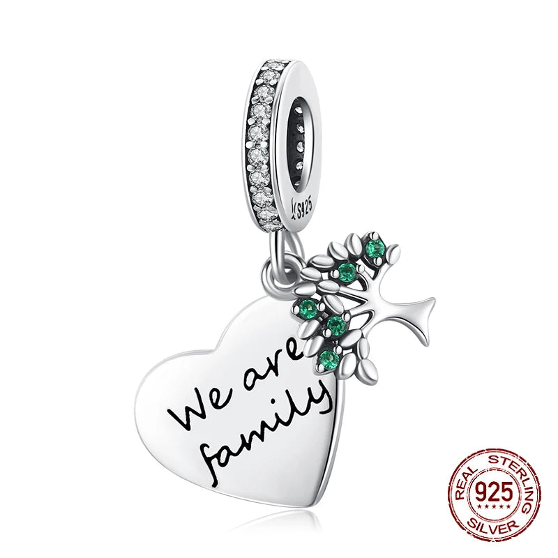 WOSTU 925 Sterling Silver Mixed Charms | Pet, Camera, Bee, Coffee & Ladybug Beads – Fit Original Pandora DIY Bracelet Jewelry