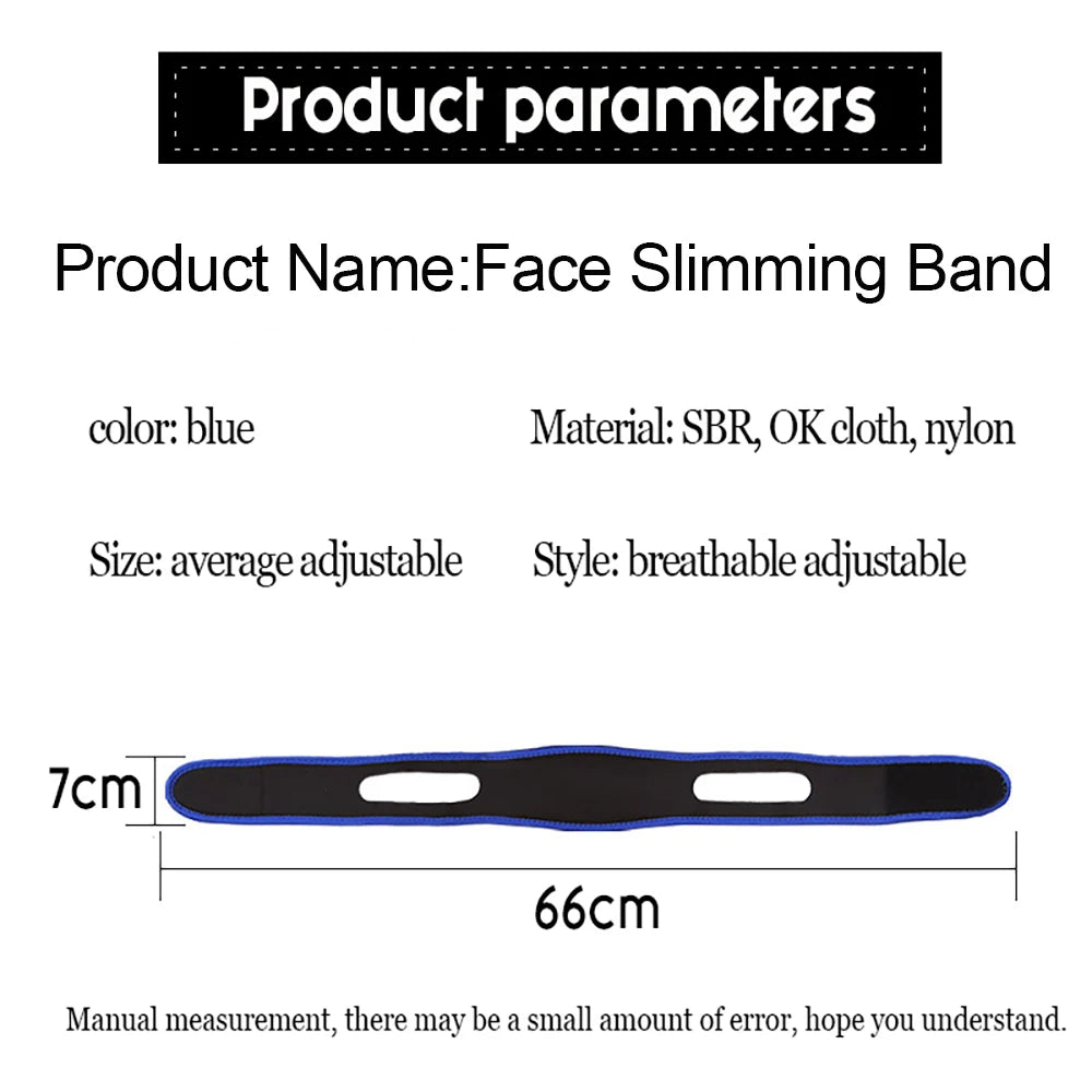 Chin & Cheek Lift Up Belt – Reusable V Line Face Slimming Bandage for Women