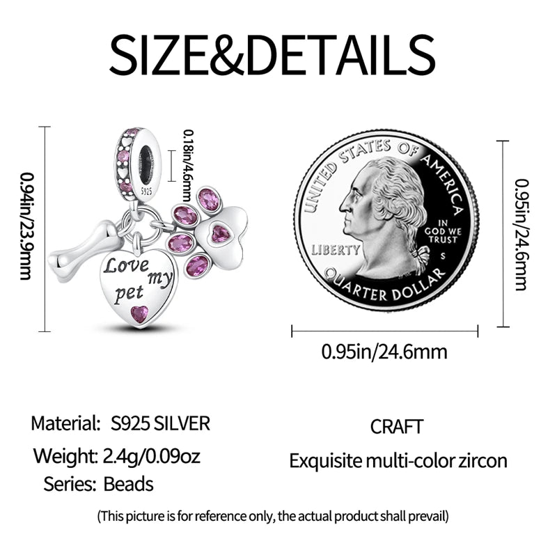 925 Sterling Silver Luminous Ocean Crab Shell Charm | Fit Original Bracelet DIY Birthday Jewelry Gift for Women