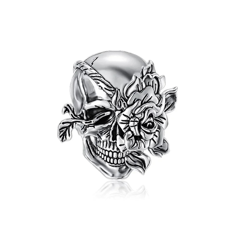 Original 925 Sterling Silver Halloween Charms | Pumpkin, Skull, Witch & Ghost Beads for Earrings, Pendants, Bracelets & Necklaces