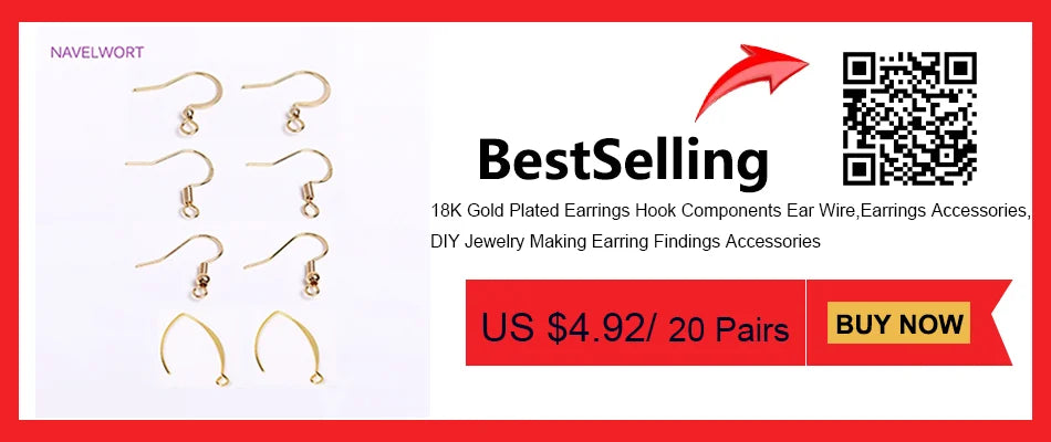 18K Gold Plated Flower Spacer Beads – Brass Bead Separators for Jewelry Making & DIY Crafts
