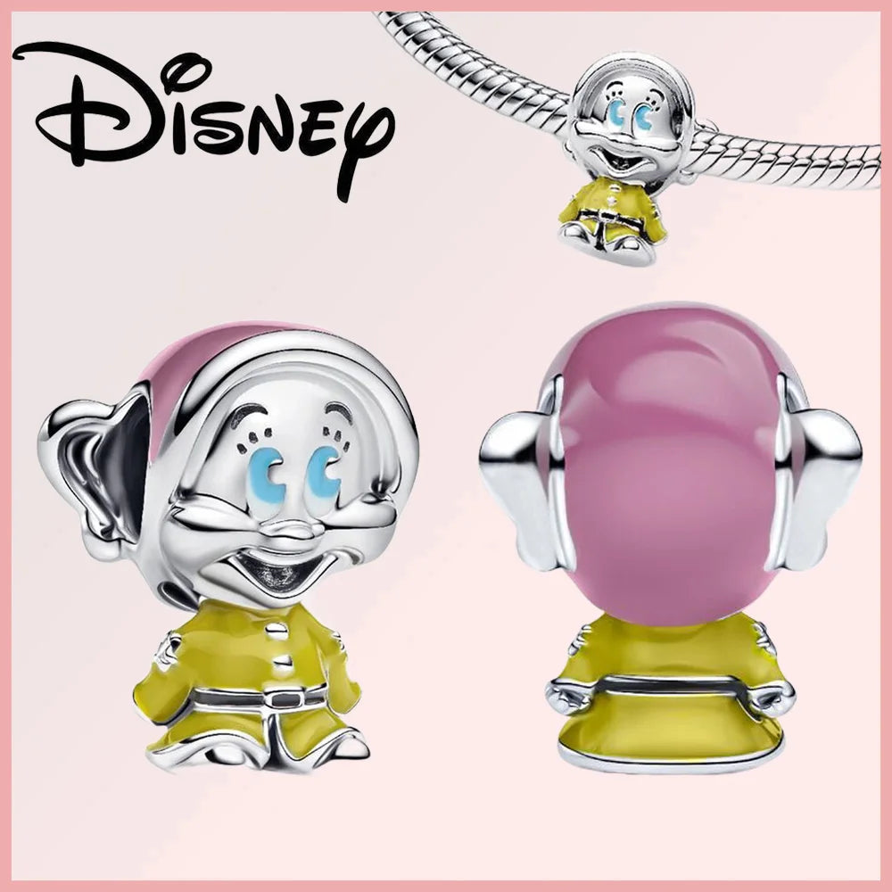 Disney Deadpool Stitch Minnie Winnie 925 Sterling Silver Dangle Charms – Fit Original Bracelet