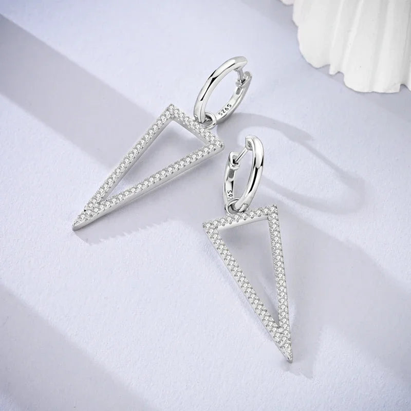 925 Sterling Silver Luminous Firefly Earrings | Original Design Pendant Earrings for Women – Luxury Wedding & Anniversary Jewelry Gift