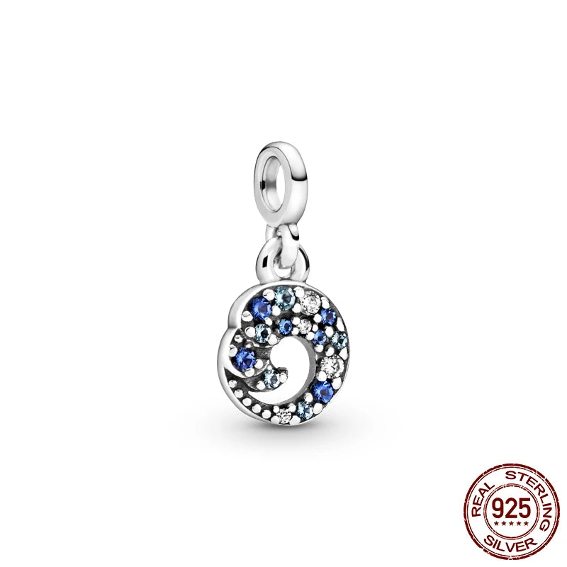 925 Silver 👁️ Eye Medallion Pendant | Pandora Fit DIY Connector Charm