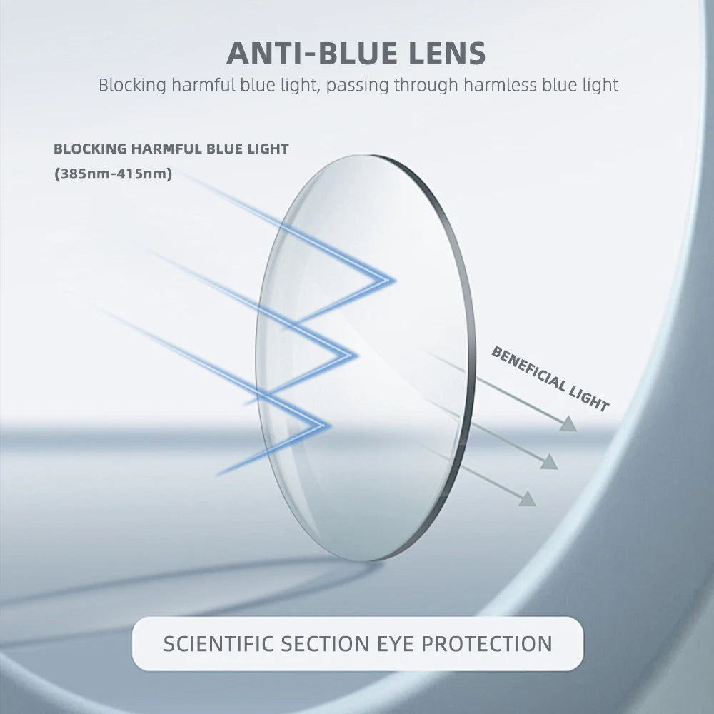 Luxury Cat Eye Myopia Glasses 👓 Tortoiseshell Oversize Anti-Blue Light