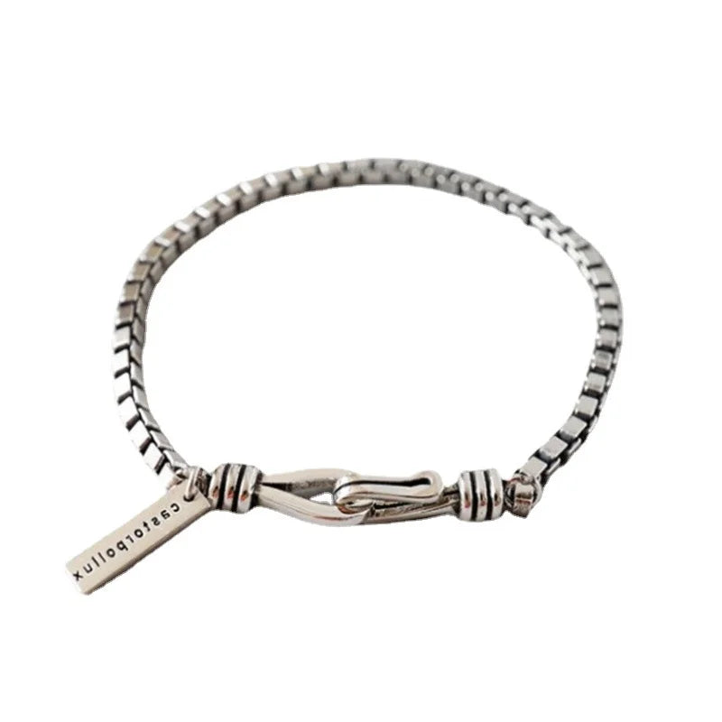 Titanium Steel 🖤 Punk Friendship Bracelet | Unisex Pandora Style