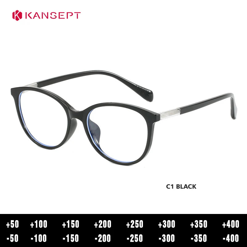 KANSEPT Women’s Grade Glasses – Photochromic Myopia Eyeglasses & Sunglasses | Men & Women Fashion Reading Eyewear