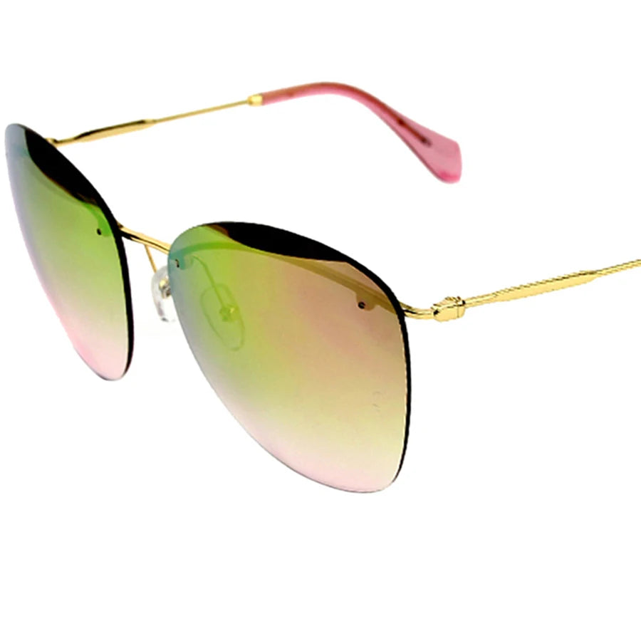 2025 Rimless Oval Sunglasses 🕶️ UV400 Luxury Unisex Outdoor Eyewear