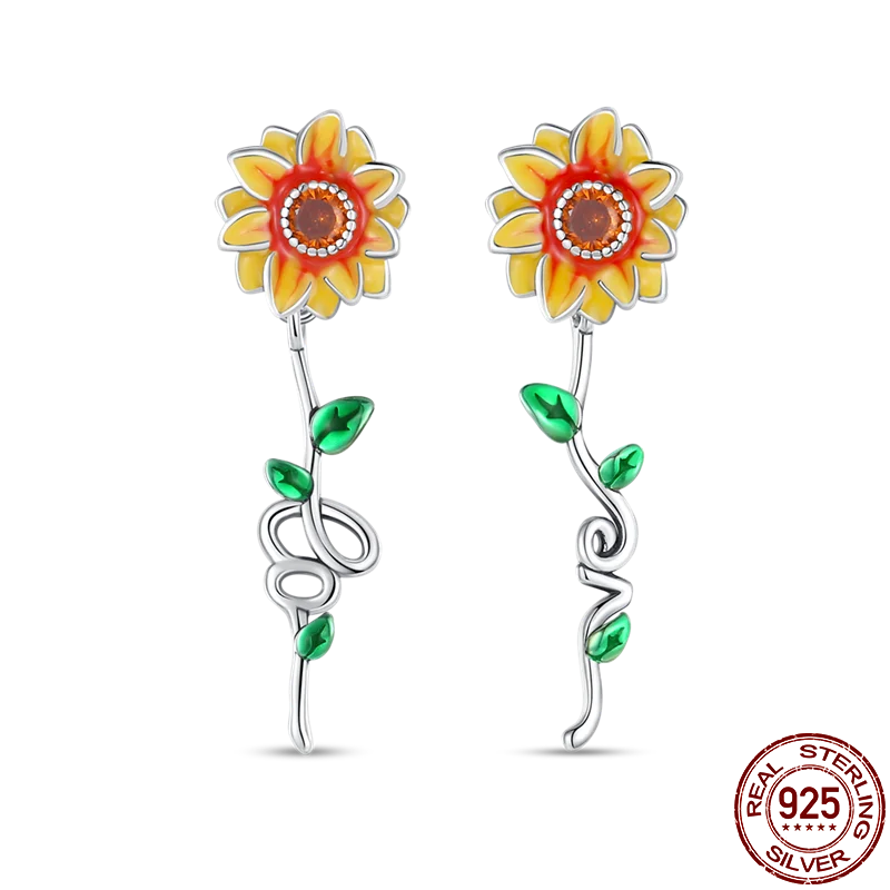 Luxury 925 Sterling Silver Ocean Mermaid Earrings | Pave CZ Fine Jewelry for Women