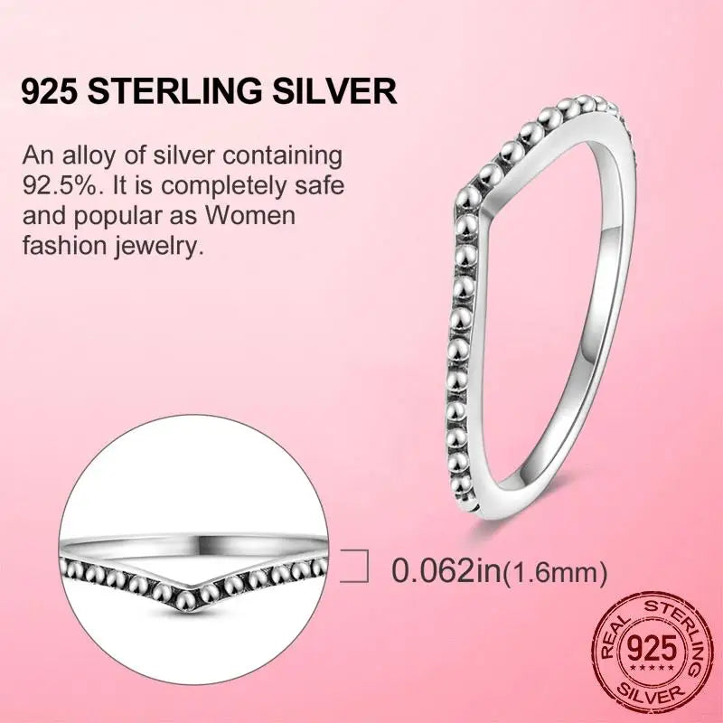 925 Sterling Silver Cocktail Ring Set for Women | CZ Zircon Pave Bridal Wedding & Engagement Jewelry