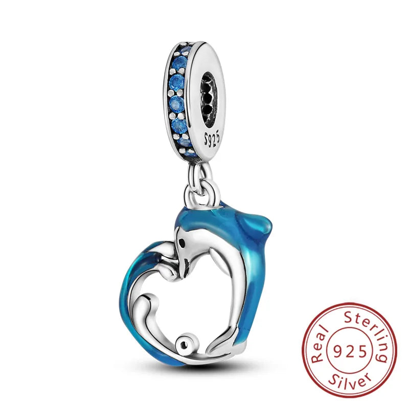 Cute Animal Puppy & Cat Charms | Fit Original 925 Sterling Silver Bracelet – DIY Women’s Fine Jewelry Beads