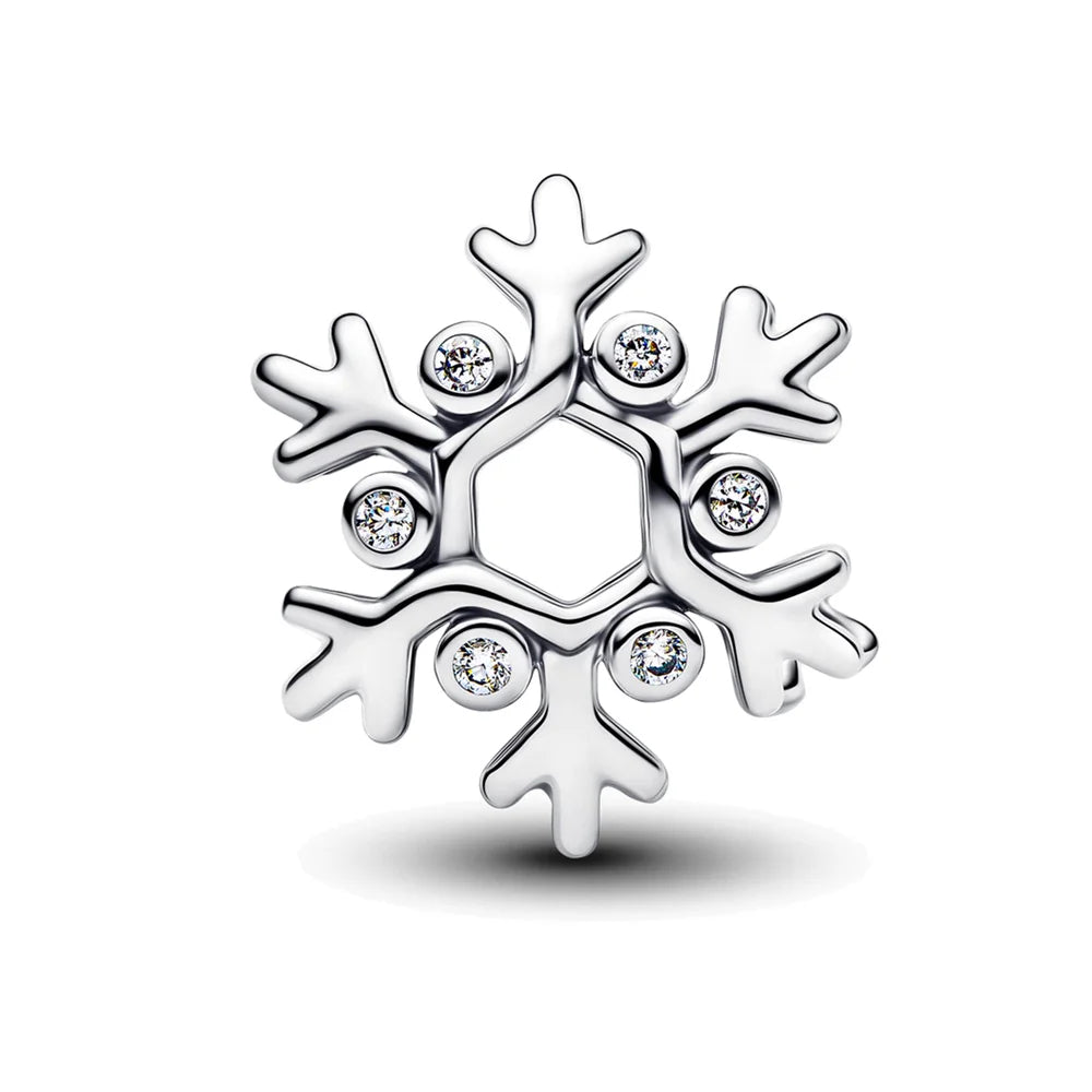 Sparkling Christmas Butterfly Bell Moon Charms | 925 Silver Beads Fit Original Pan Bracelet | DIY Women Jewelry New Year Gift