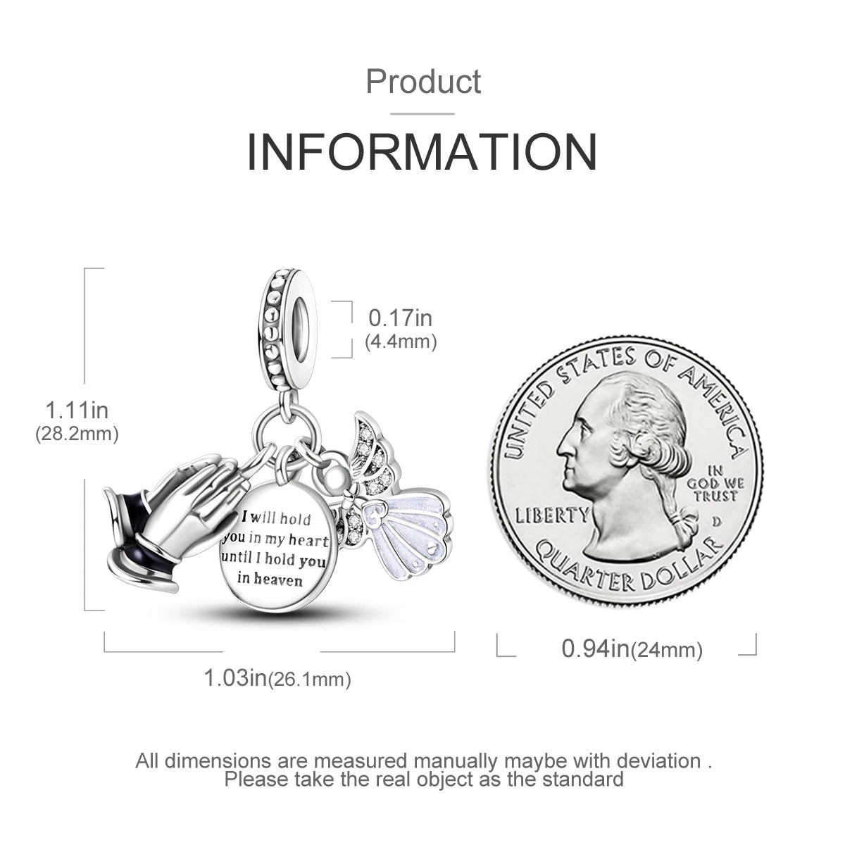 925 Sterling Silver Jesus Religious Symbol Charm Bead | Faith Pendant for Original Bracelet DIY Jewelry Gift