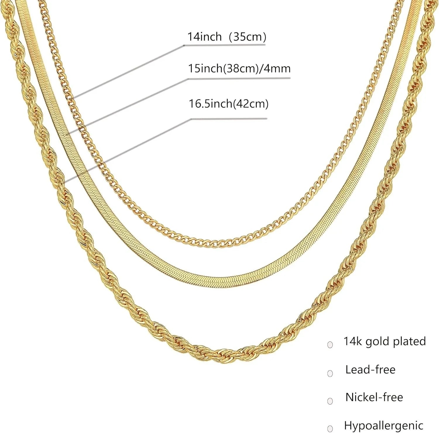 Gold & Silver Plated Snake Chain Choker Necklace for Women – Elegant Gold Jewelry Gift
