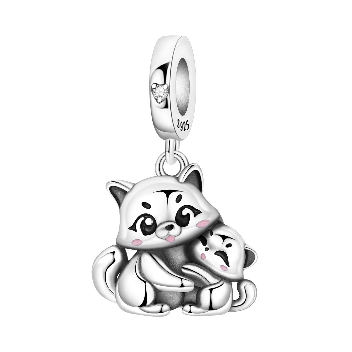 Hot Sale 925 Sterling Silver Dog & Cat Pet Charms | Cute Animal Pendant for Women Bracelet & Necklace DIY Jewelry Gift