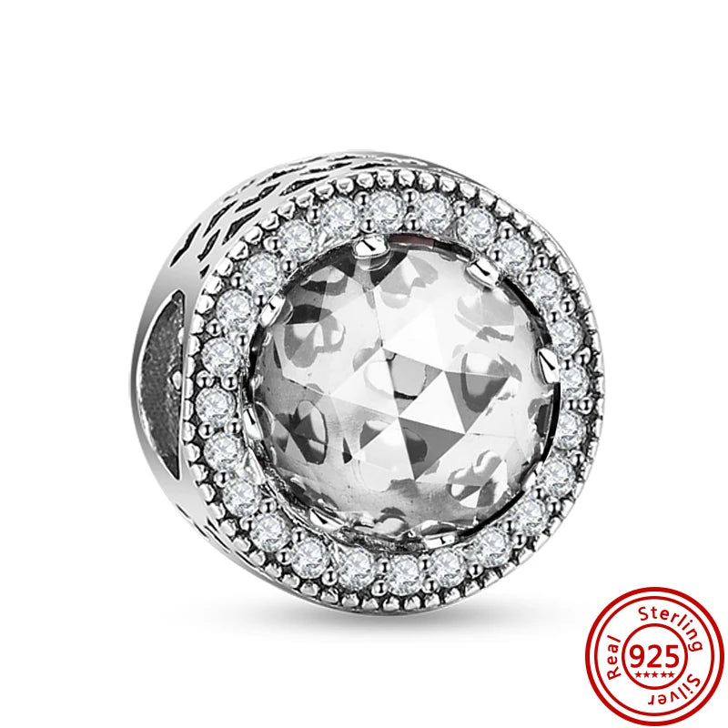 Authentic 925 Sterling Silver Snowflake, Starfish, Shell & Heart Charms | Fit Original Bracelets DIY Women Jewelry