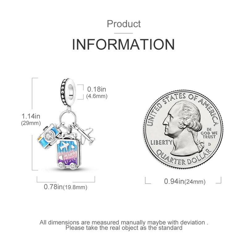 2025 Hot Sale 925 Sterling Silver Pink Butterfly Luminous Firefly Charm | Dangle Bead Fit Bracelet Necklace DIY Jewelry