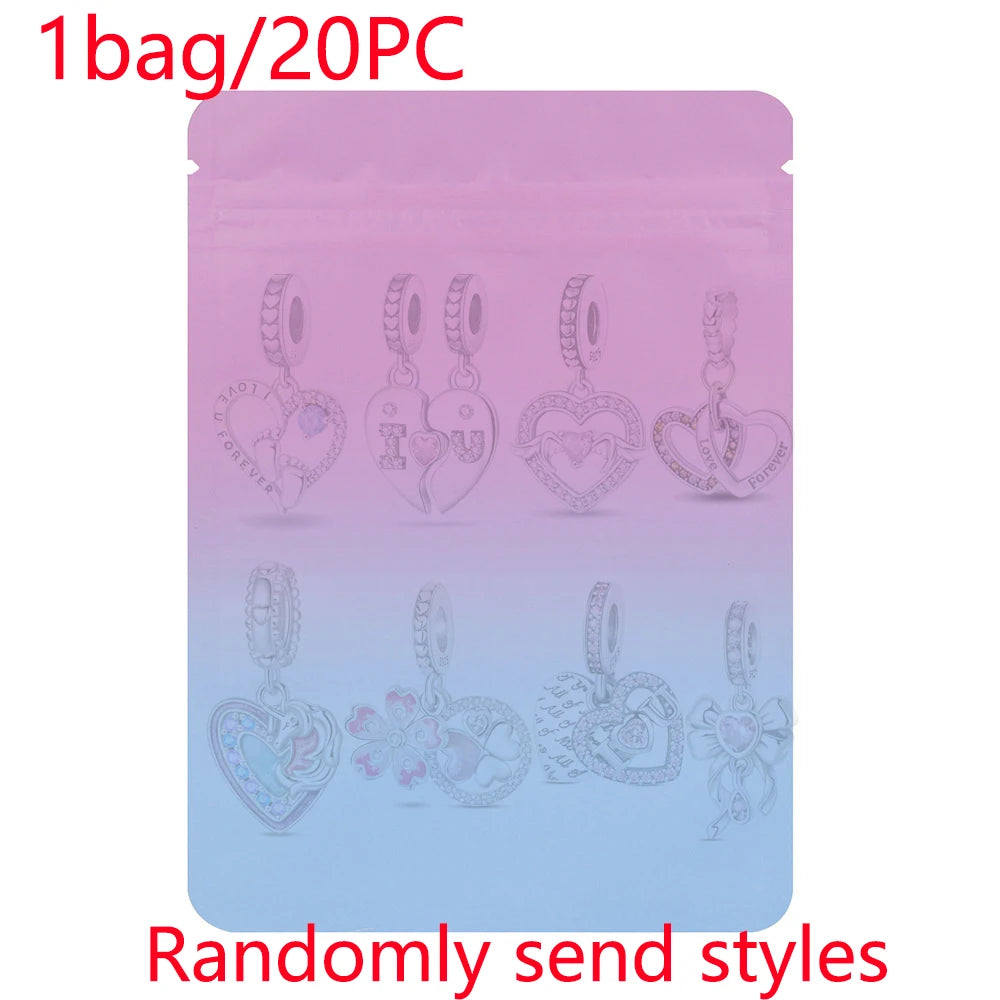 925 Sterling Silver Blind Bag Charms | Random 3 Beads Set Fits Original Pandora Bracelet DIY Jewelry Gift for Women