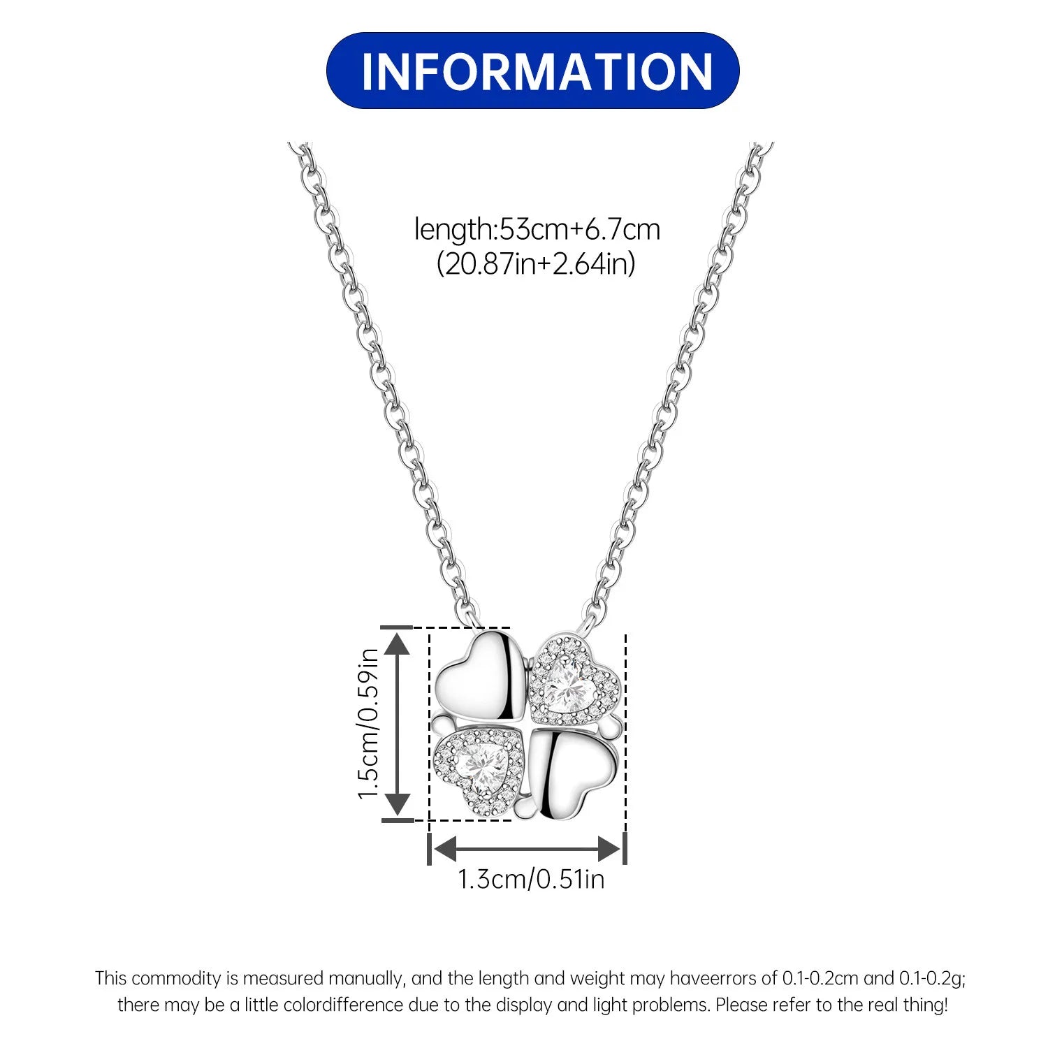 925 Sterling Silver Purple Infinite Love Heart Planet Necklace | Elegant Women’s Fashion Jewelry Birthday Gift