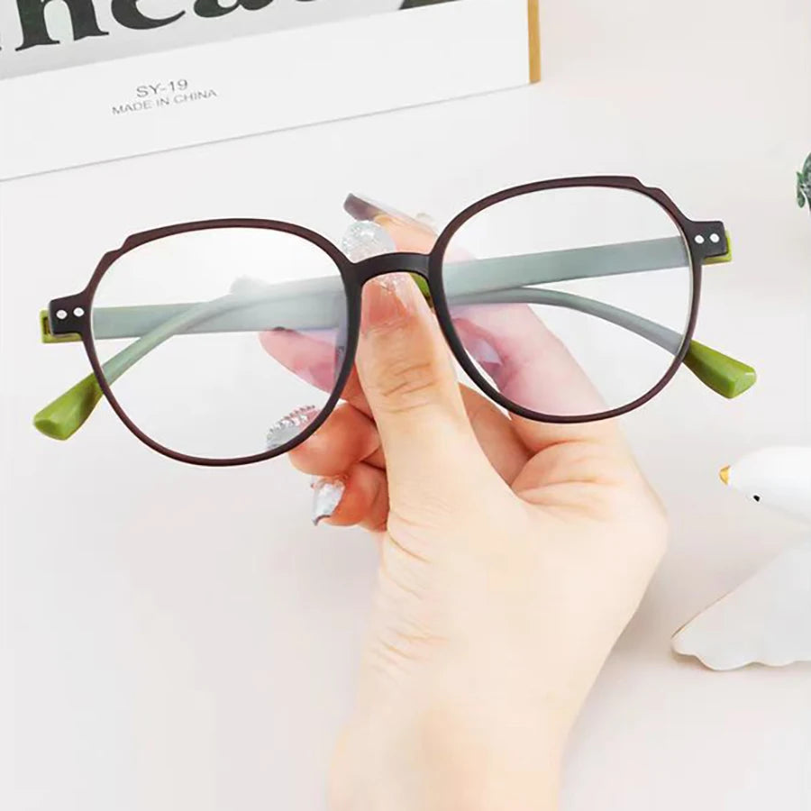 2025 New Ultra Light Anti Blue Light Reading Glasses – Women Fashionable Green Presbyopia Eyeglasses for Men | +1.0 to +2.5