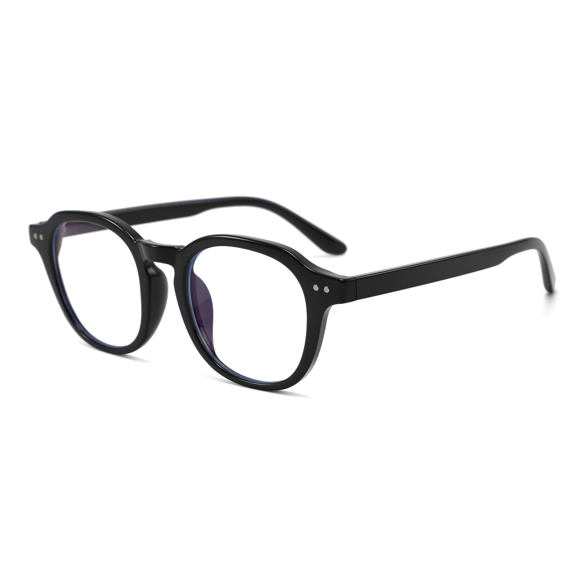 Fashion New Flat Mirror Sunglasses – Women High-End & Men Driving UV400 Metal Square Myopia Glasses
