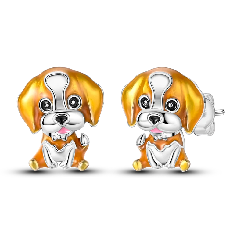 925 Sterling Silver Glowing Starfish & Shell Earrings | Fashion Jewelry for Women