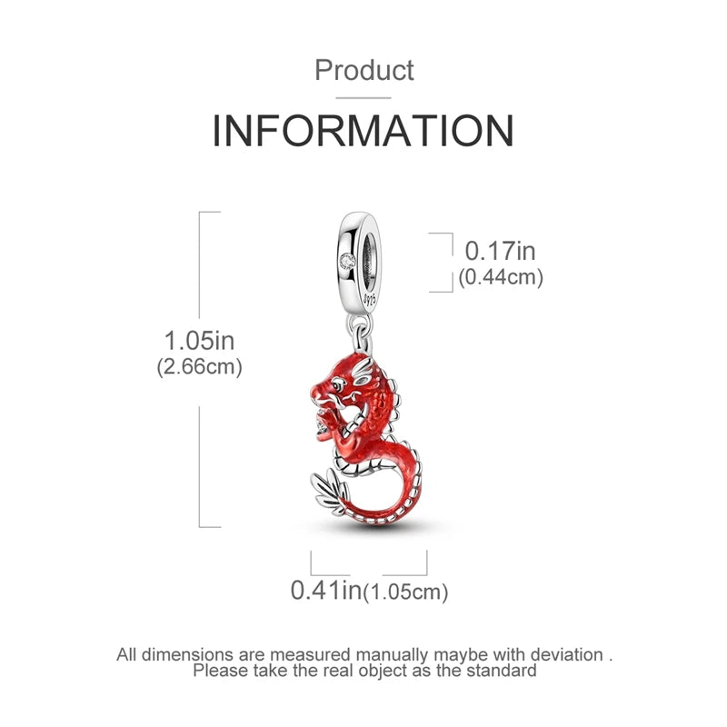 100% 925 Sterling Silver Life Tree & Chili Pepper Charms – Fit Pandora Bracelet, DIY Parent-Child Jewelry Gift