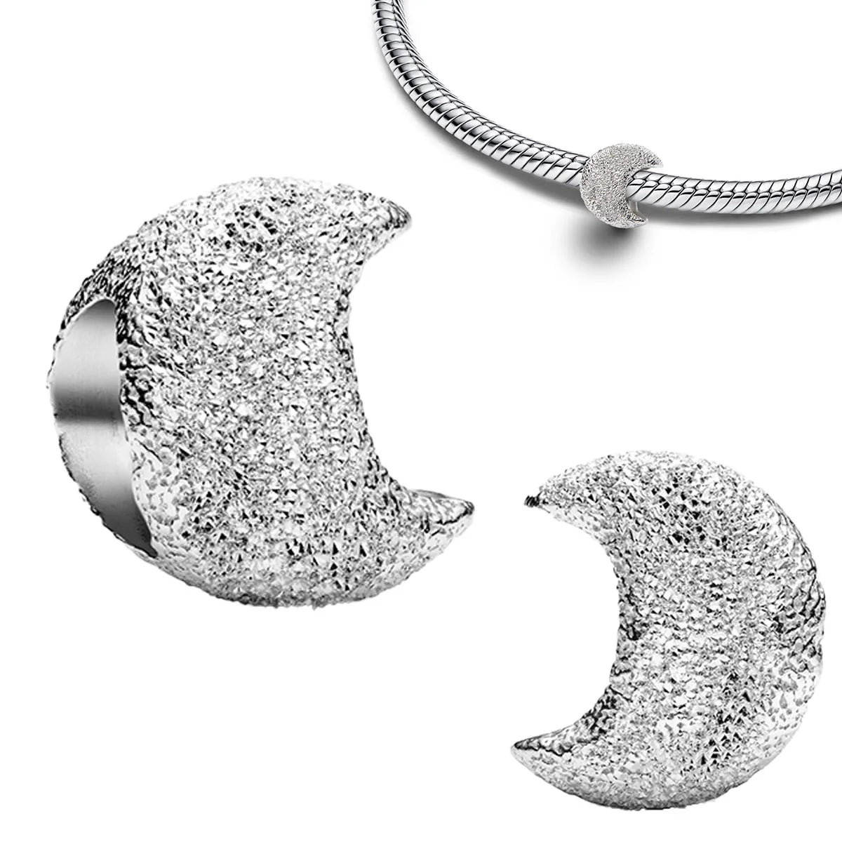 925 Sterling Silver Golden Charms – Horse, Lion, Castle Beads for Bracelet & Necklace DIY Jewelry