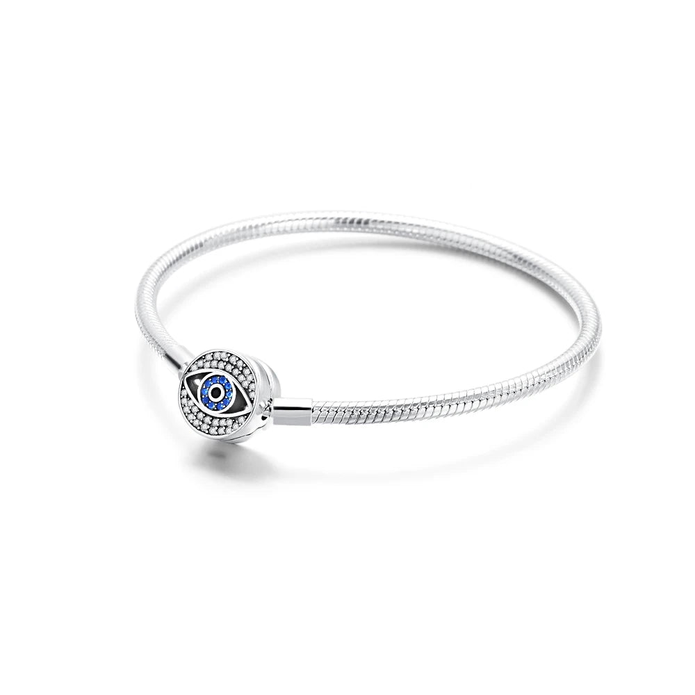 2025 925 Sterling Silver Heart Butterfly Snowflake Dream Catcher Bracelet | Luxurious Women's DIY Jewelry Gift