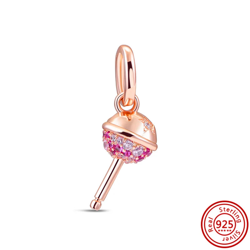 925 Sterling Silver Dopamine Cartoon Beads Charm | Classic Random Blind Bag | Affordable DIY Bracelet Jewelry Gift