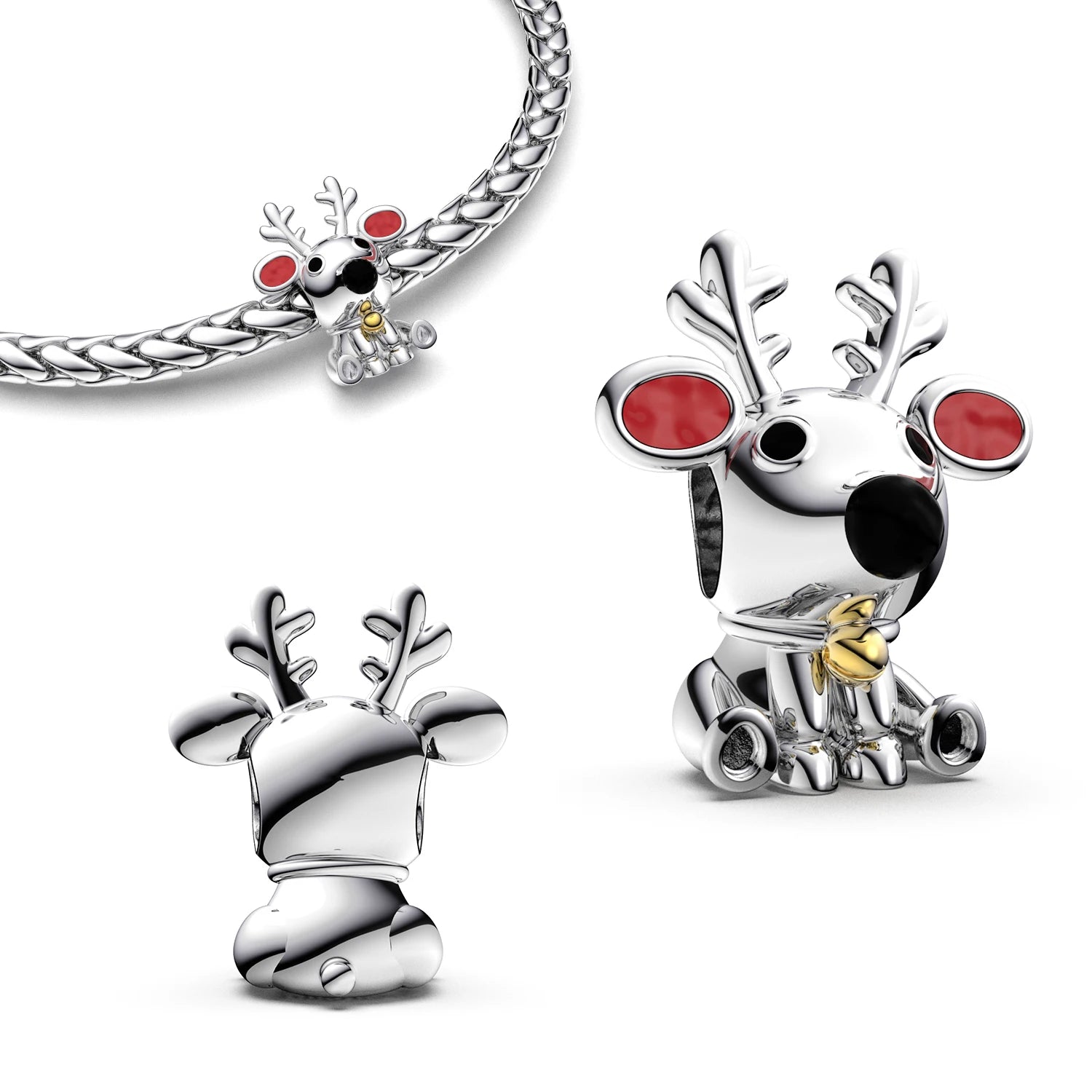 Original 925 Sterling Silver Charms & Pendants | Certified Bracelet & Phone Jewelry Accessories