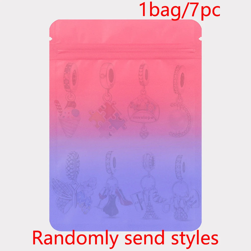 925 Sterling Silver Dopamine Cartoon Beads Charm | Classic Random Blind Bag | Affordable DIY Bracelet Jewelry Gift