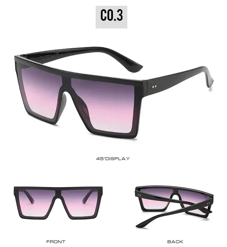 Square Frame Sunglasses for Men & Women – Fashion Trend Vintage UV Protection Sun Glasses 2025