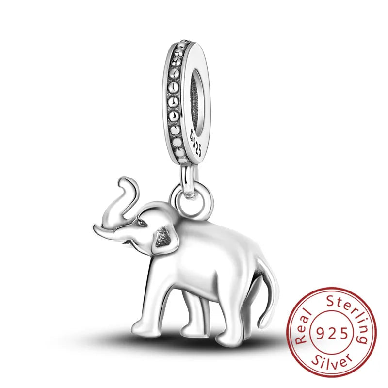 Cute Animal Puppy & Cat Charms | Fit Original 925 Sterling Silver Bracelet – DIY Women’s Fine Jewelry Beads