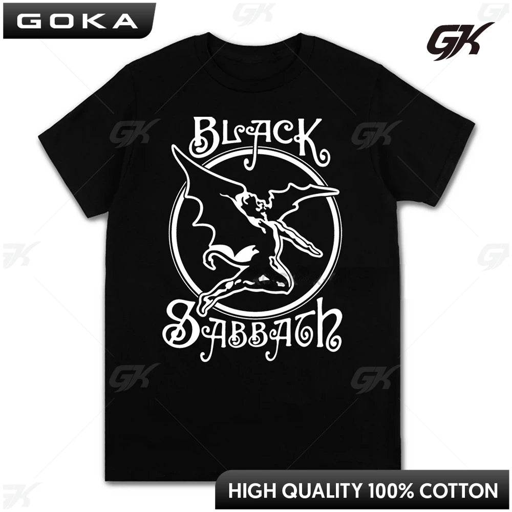 Black Metal Rock Band T-Shirt | Men & Women Casual Graphic Unisex Tee
