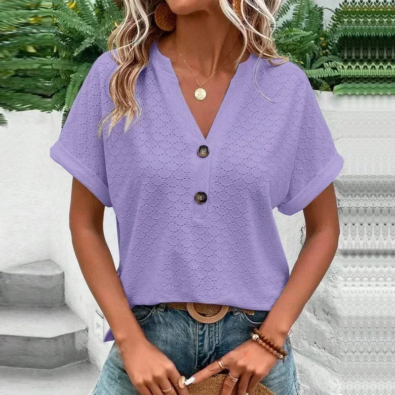Casual Y2K Women’s T-Shirt | Vintage Elegant Summer Streetwear Top for Ladies