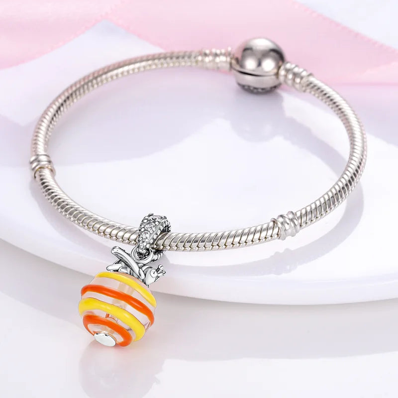 925 Sterling Silver Bee Series Charms | Fit Original Pandora Bracelet – DIY Women’s Jewelry Beads Hot Sale