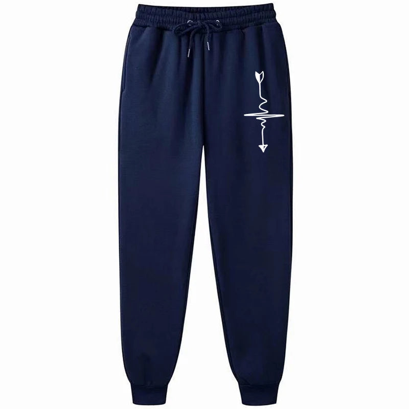 Women’s Black & Gray Jogging Sweatpants | Baggy Casual Sports Pants Streetwear