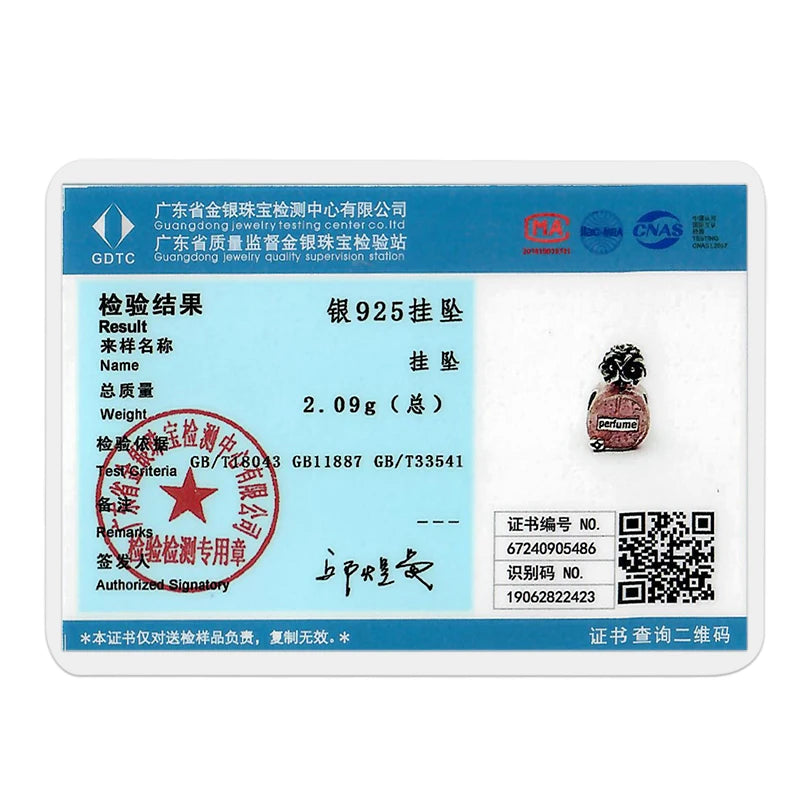 925 Sterling Silver Pink Ballet Girl Charms | Bow Pendant Beads Fit Original Bracelet & Necklace DIY Jewelry for Women