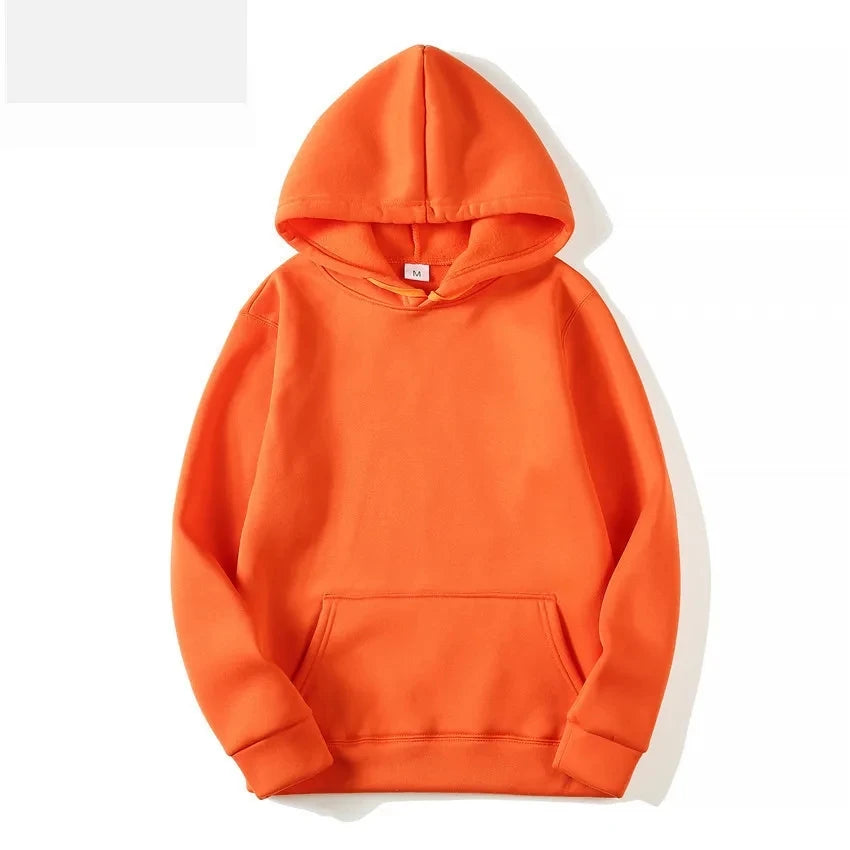 2025 Unisex Heavyweight Hoodie | American High Street Hooded Pullover | Men & Women Plus Size