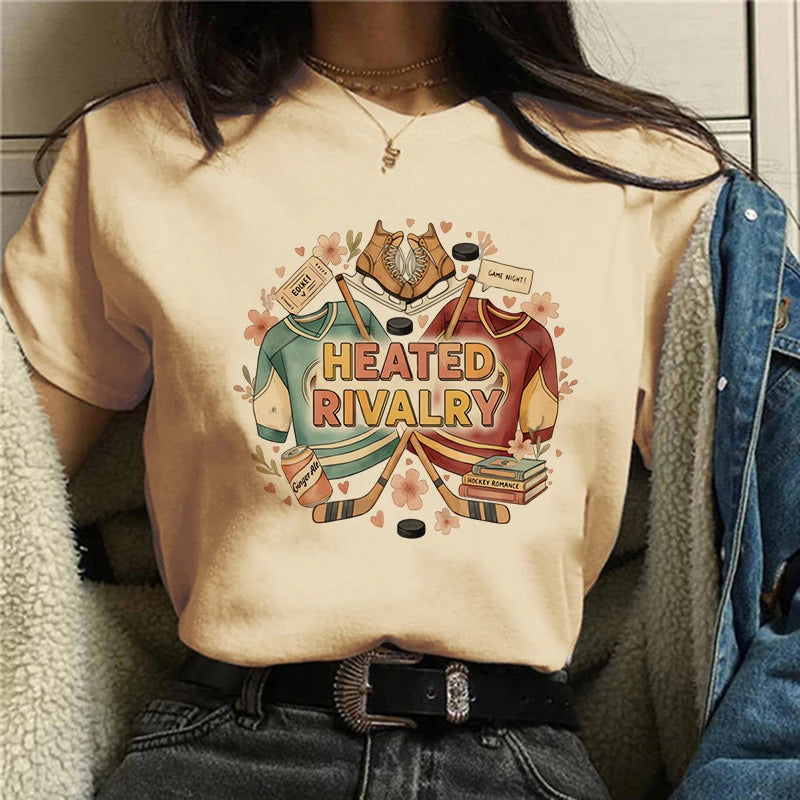 Unisex Vintage Graphic T-Shirt – Crew Neck Short Sleeve Casual Tee for Women & Men 👕🔥
