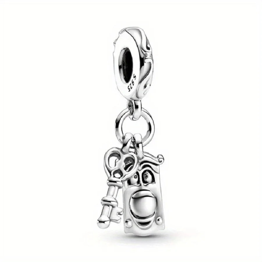 925 Silver 🕷️ Spider-Man Snake Bone Bracelet | Pandora Fit Jewelry Gift