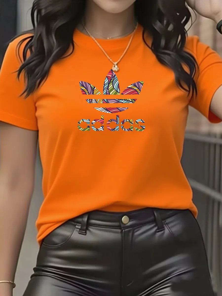 Trendy Men’s & Women’s Cotton T-Shirt | Summer Slim Fit Short Sleeve Round Neck | Breathable Top